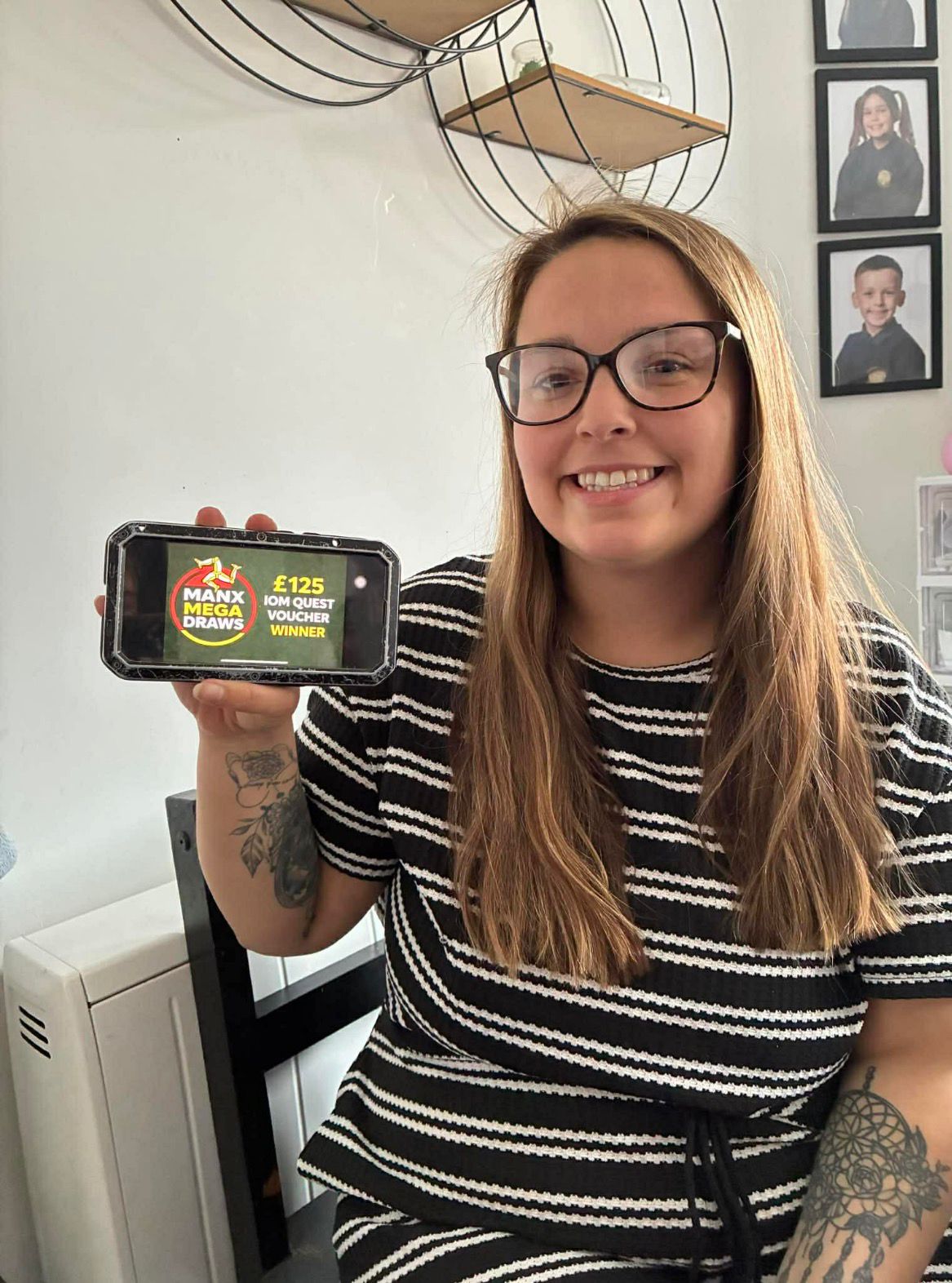 Clo H won a £125 IOM Quest Voucher